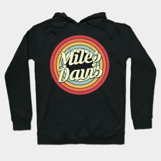 Miles Proud Name Retro Rainbow Tribute Hoodie